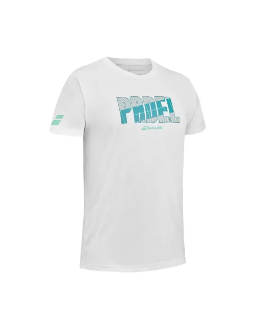 Camiseta Babolat Padel Cotton Tee | Ofertas de pádel